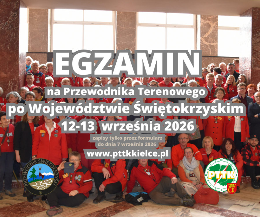 EGZAMIN na Przewodnika Terenowego