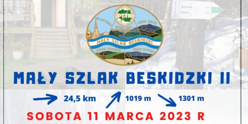 15.04.2023 - Mały Szlak Beskidzki - Etap II